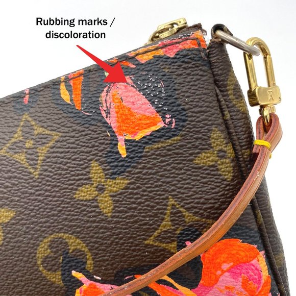 LV Stephen Sprouse Pochette accessoires - Model : Roses - Good condition - Picture 12 of 16